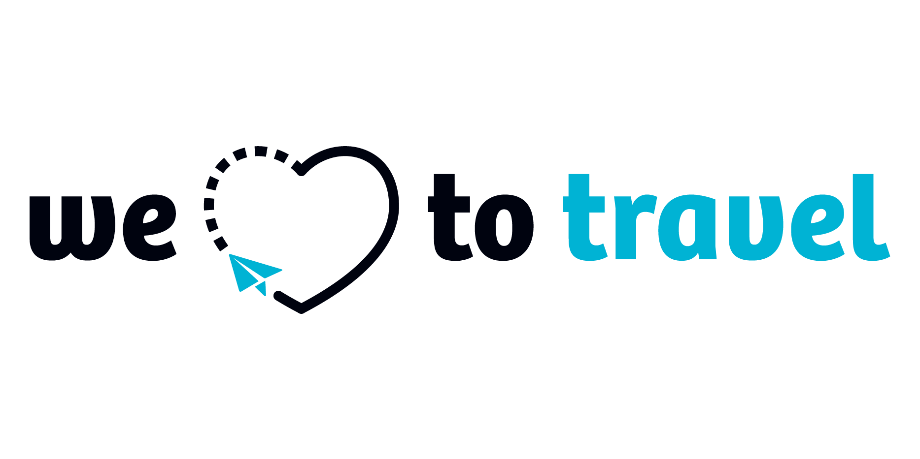 Logo we love to travel